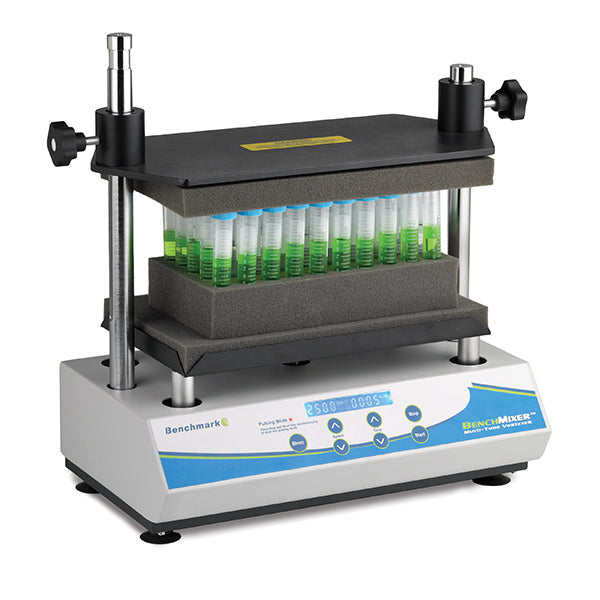 BenchMixer™ XL Multi-Tube Vortexer, includes 50x12mm tube rack BV1010-E - Vortex Mixers - Benchmark Scientific