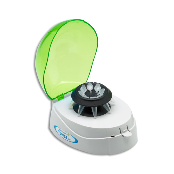 MyFuge™ Mini Centrifuge, green lid, with 2 rotors C1008-G-E - Centrifuges - Benchmark Scientific
