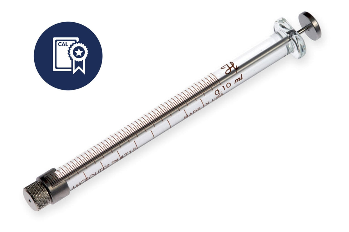 100 µL, Microliter Syringe, Removable Needle (RN), Calibrated Syringe CAL7638-01 - Lab Syringes - Hamilton Company