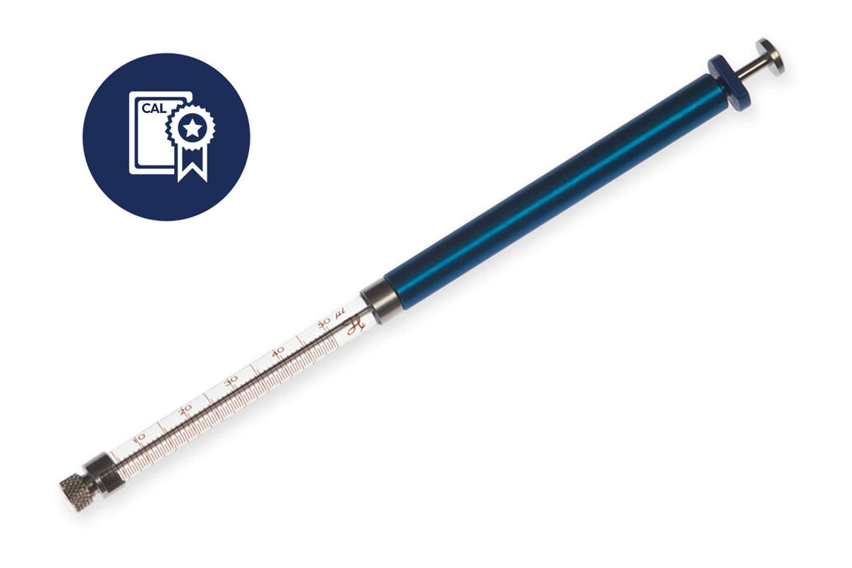 50 µL, Microliter Syringe, Removable Needle (RN), Calibrated Syringe CAL7644-01 - Lab Syringes - Hamilton Company