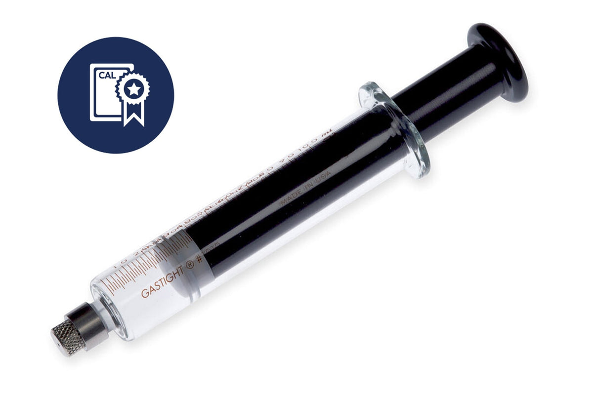 10 mL Gastight Syringe, Removable Needle (RN), Calibrated Syringe CAL7652-01 - Lab Syringes - Hamilton Company