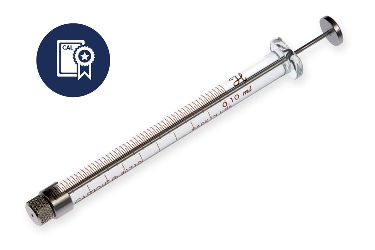 100 µL, Gastight Syringe, Small Removable Needle (RN), Calibrated Syringe CAL7656-01 - Lab Syringes - Hamilton Company