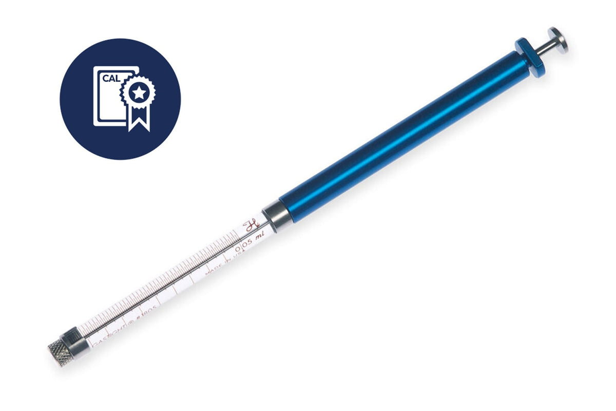 50 µL, Gastight Syringe, Removable Needle (RN) CAL7661-01 - Lab Syringes - Hamilton Company