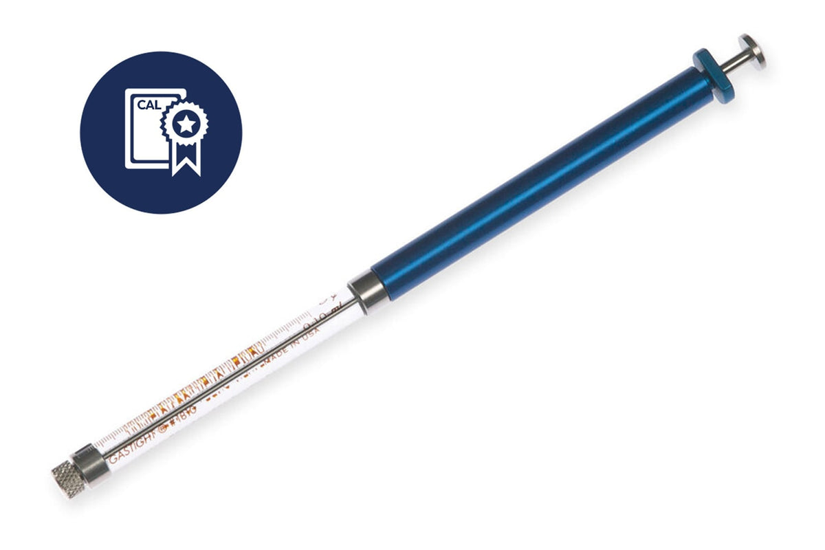100 µL, Gastight Syringe, Removable Needle (RN), Calibrated CAL7662-01 - Lab Syringes - Hamilton Company