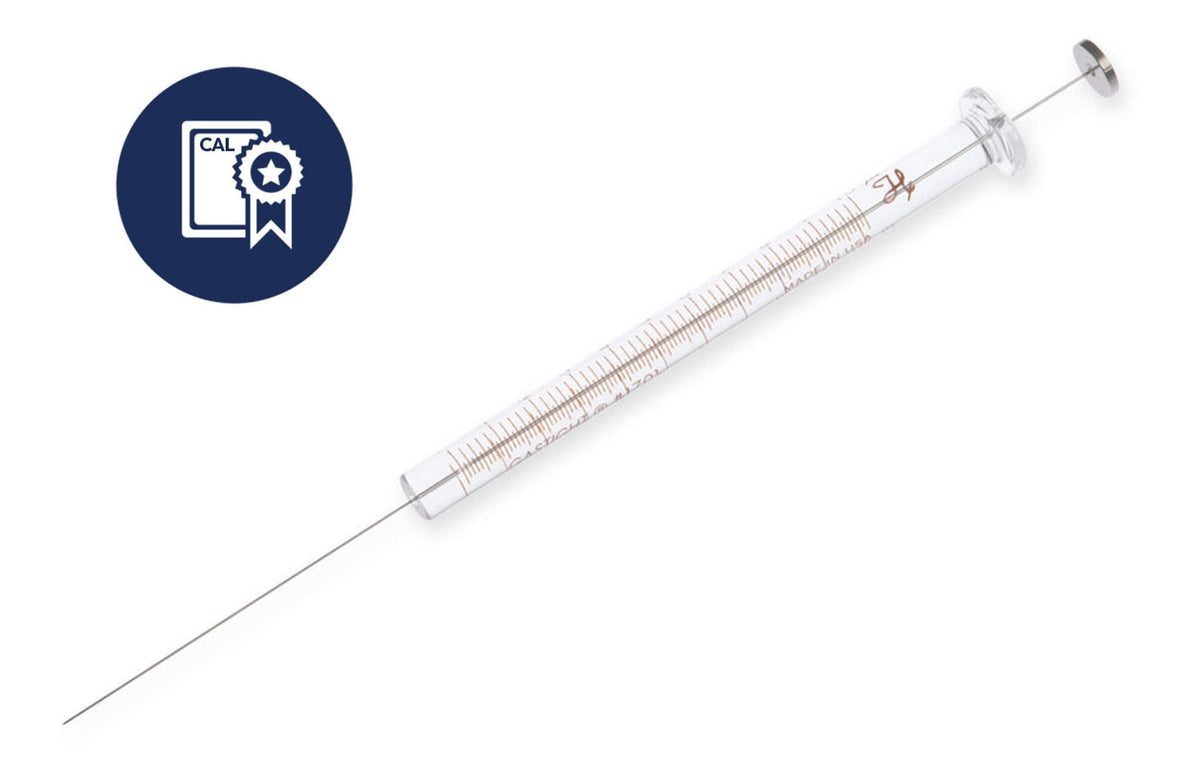 10 µL, Gastight Syringe, Cemented Needle (N), Calibrated Syringe CAL80039 - Lab Syringes - Hamilton Company