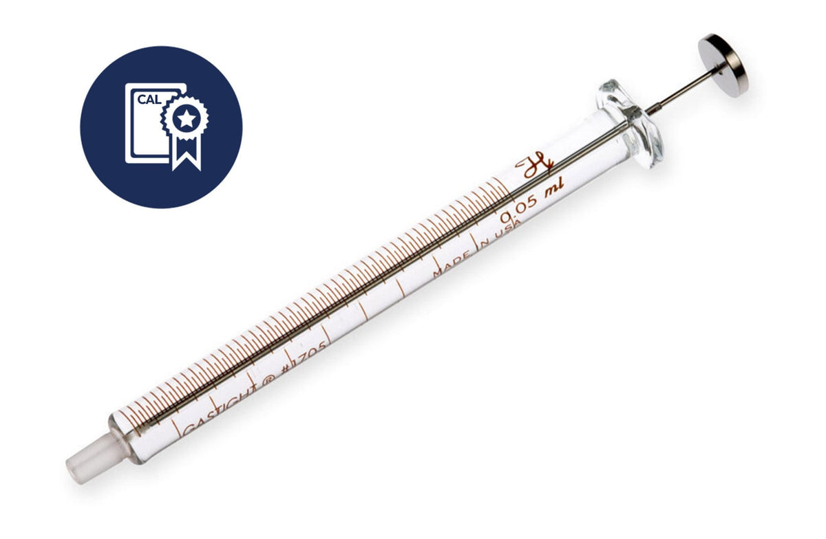 50 µL, Gastight Syringe, Luer Tip (LT), Calibrated Syringe CAL80901 - Lab Syringes - Hamilton Company