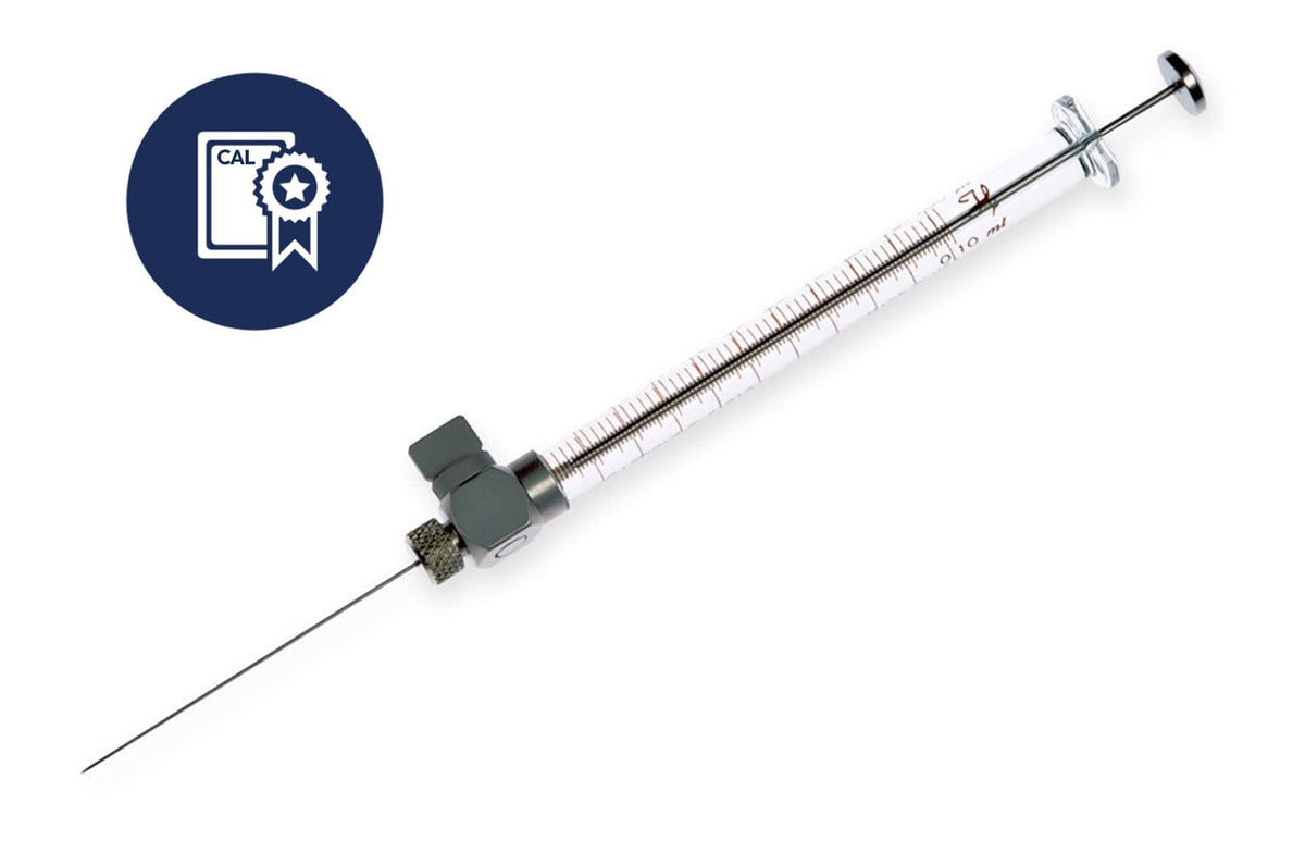 100 µL, Gastight Sample Lock Syringe, Large Removable Needle, Calibrated Syringe CAL81056 - Lab Syringes - Hamilton Company