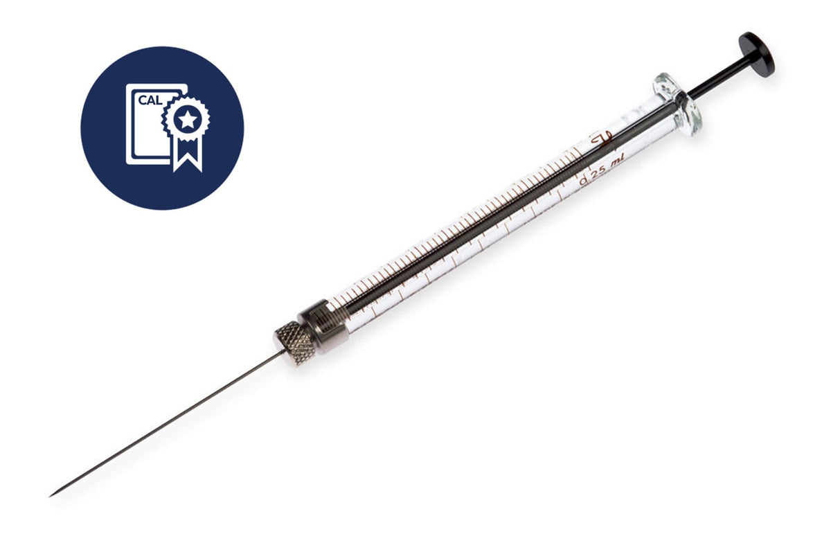 250 µL, Gastight Syringe, Large Removable Needle (RN), Calibrated Syringe CAL81130 - Lab Syringes - Hamilton Company