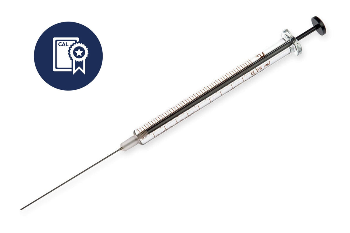 250 µL, Gastight Syringe, Luer Tip Cemented Needle (LTN), Calibrated Syringe CAL81175 - Lab Syringes - Hamilton Company