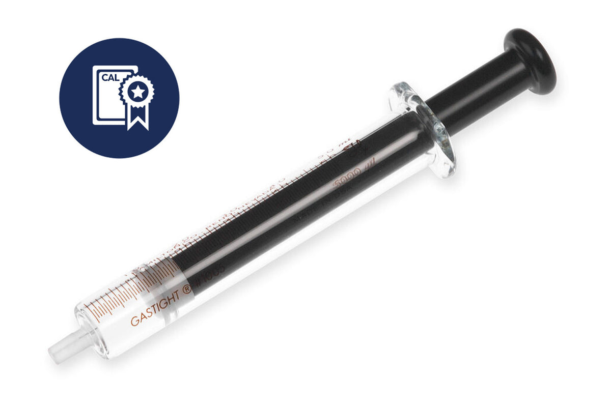 1 mL, Gastight Syringe, Luer Tip (LT), Calibrated Syringe CAL81501 - Lab Syringes - Hamilton Company