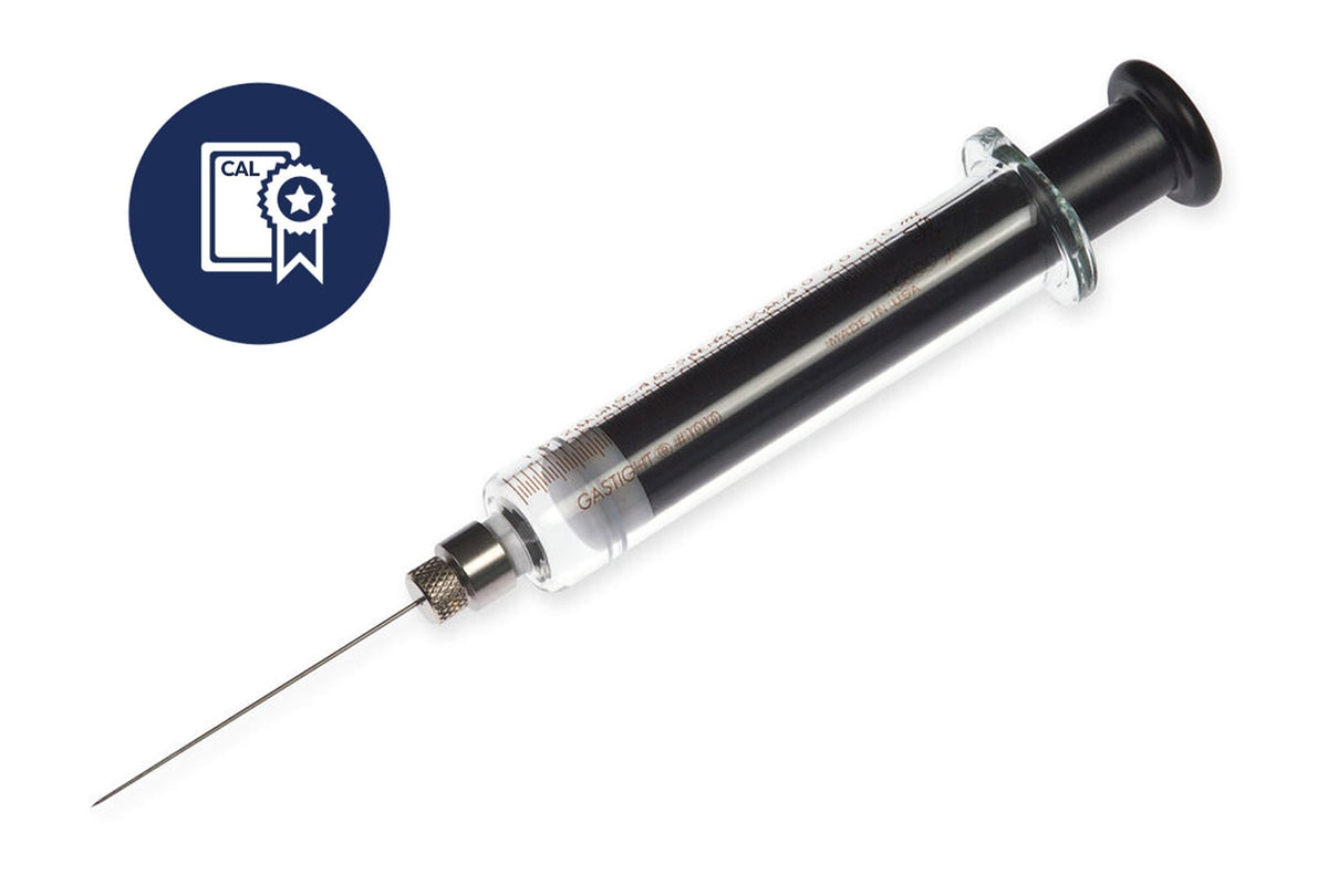 10 mL Gastight Syringe, Removable Needle (RN), Calibrated Syringe CAL81630 - Lab Syringes - Hamilton Company