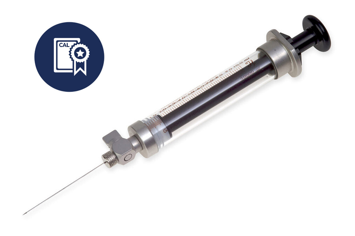 10 mL, Gastight Syringe, Sample Lock (SL), Calibrated Syringe CAL81656 - Lab Syringes - Hamilton Company