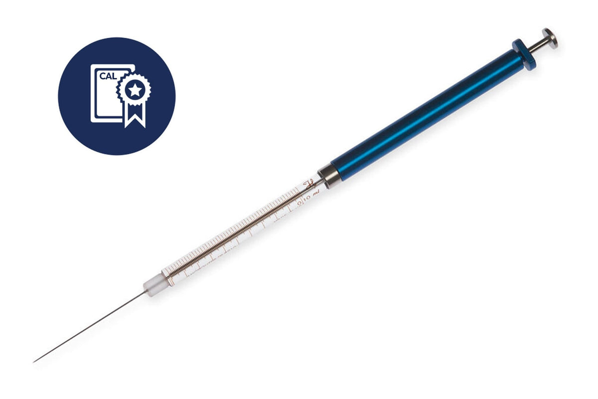100 µL, Microliter Syringe, Cemented Needle (N), Calibrated Syringe CAL84858 - Lab Syringes - Hamilton Company