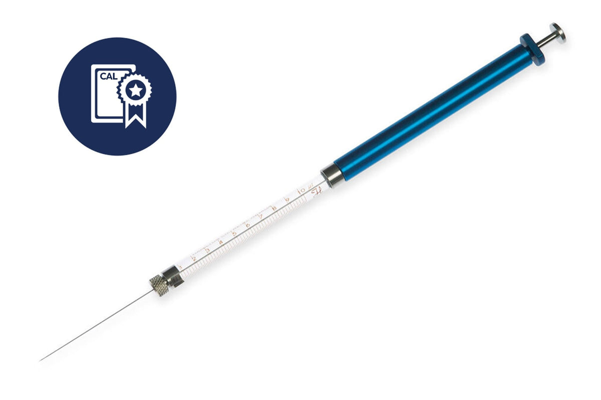 10 µL, Gastight Syringe, Removable Needle (RN), Calibrated CAL84877 - Lab Syringes - Hamilton Company