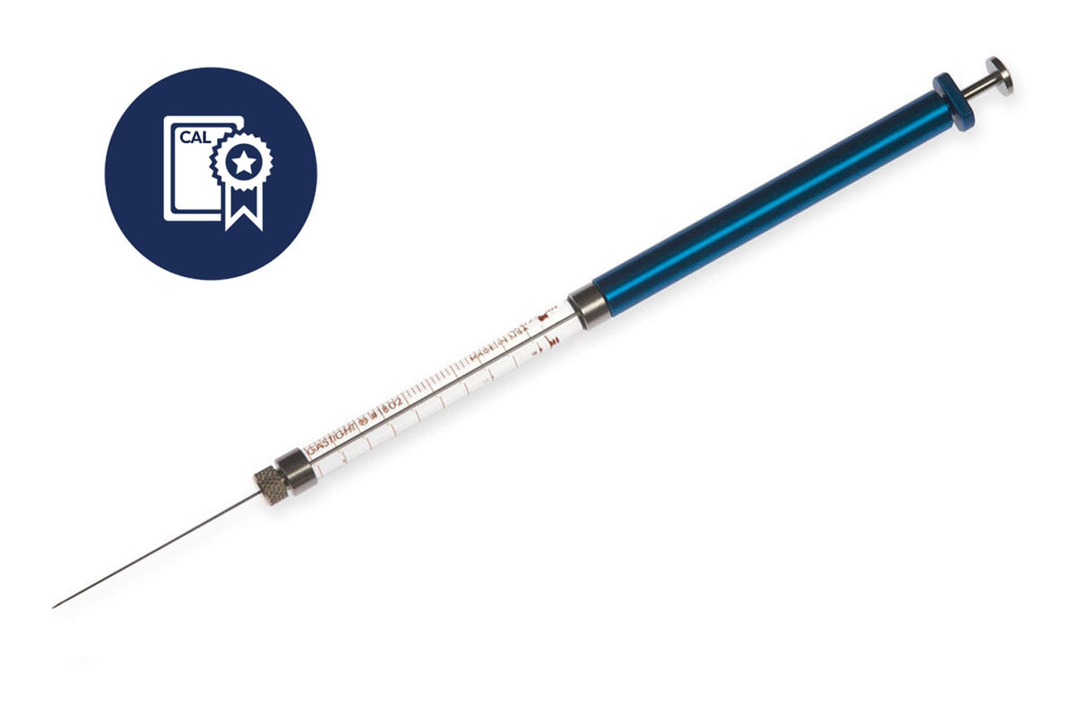 25 µL, Gastight Syringe, Removable Needle (RN), Calibrated CAL84880 - Lab Syringes - Hamilton Company