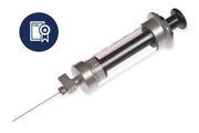 25 mL, Gastight Syringe, Sample Lock (SL), Calibrated Syringe CAL86326 - Lab Syringes - Hamilton Company