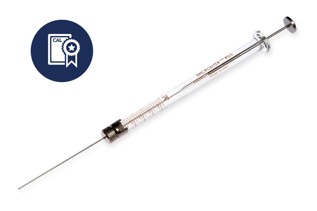 5 µL, Microliter Syringe, Removable Needle (RN), Calibrated Syringe CAL87943 - Lab Syringes - Hamilton Company