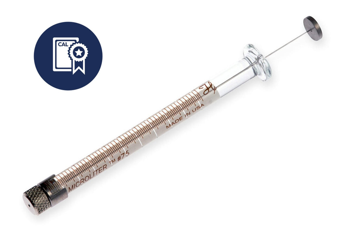 5 µL, Microliter Syringe, Removable Needle (RN), Calibrated Syringes CAL7634-01 - Lab Syringes - Hamilton Company