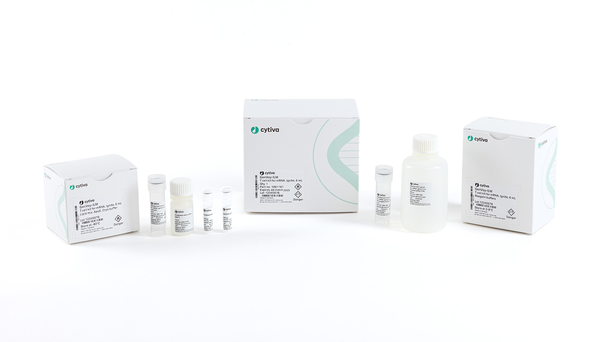 GenVoy-ILM™ T cell kits for mRNA 1000701 - Lipid nanoparticle instruments and reagents - Cytiva