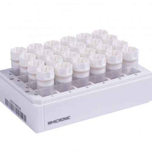 Tube storage racks in 24-well format - Sample Storage Racks - Micronic
