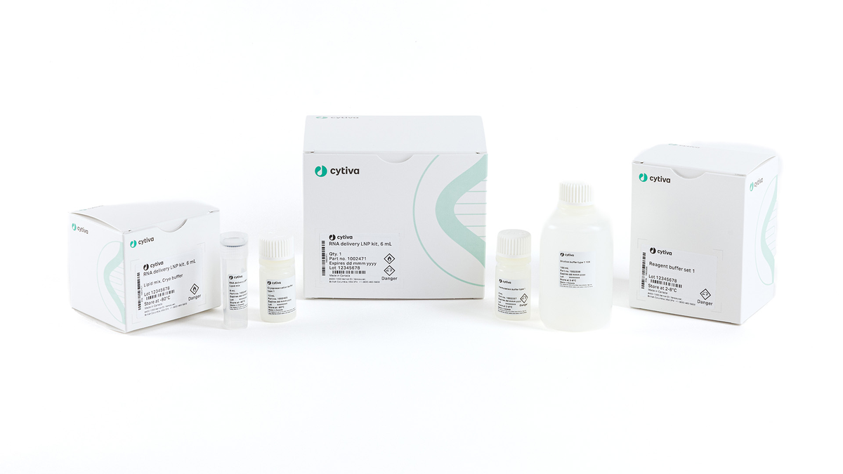 RNA delivery LNP kit 1002569 - Lipid nanoparticle instruments and reagents - Cytiva