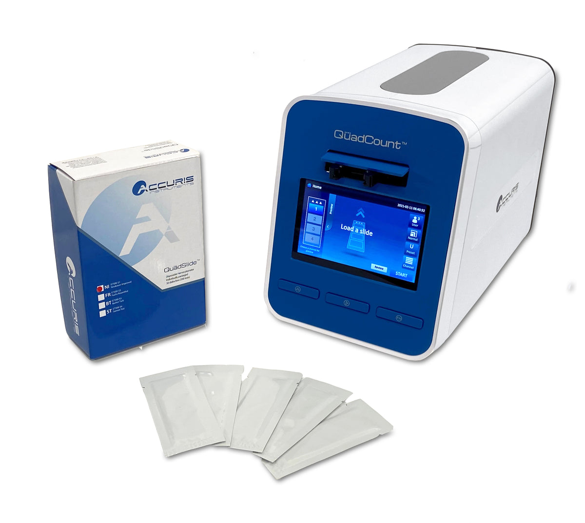 QuadCount Automated Cell Counter E7500-E - Accuris Instruments™ - Benchmark Scientific