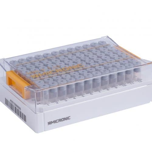 1.10ml Screw Cap Tubes with Internal Thread V-bottom - Sample Storage Tubes - Micronic