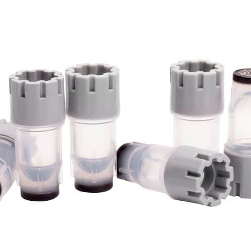 0.30ml Screw Cap Tubes with External Thread V-bottom - Sample Storage Tubes - Micronic