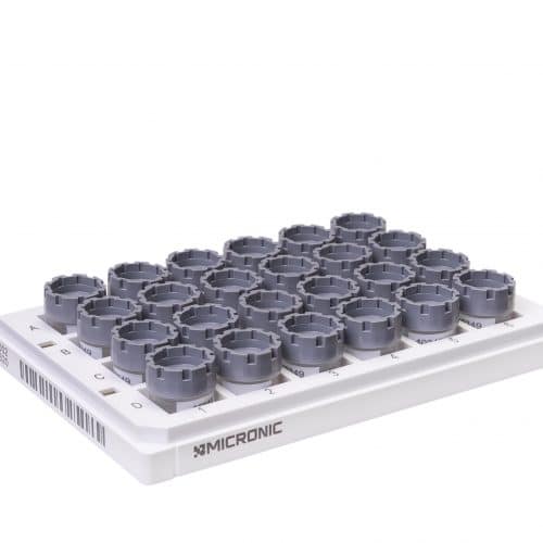 Tube storage racks in 24-well format - Sample Storage Racks - Micronic