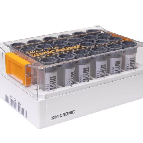 Tube storage racks in 24-well format - Sample Storage Racks - Micronic
