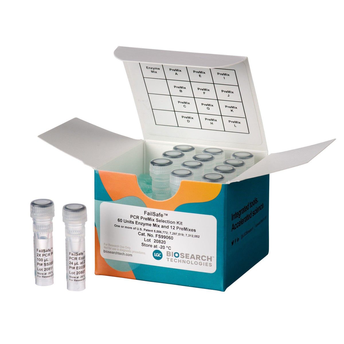 FailSafe PCR PreMix Selection Kit FS99060 - PCR instruments, reagents and consumables - Biosearch Technologies