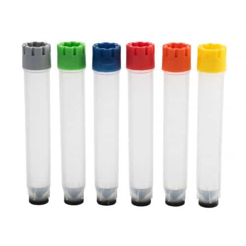 1.40ml Screw Cap Tubes with External Thread V-bottom - Sample Storage Tubes - Micronic