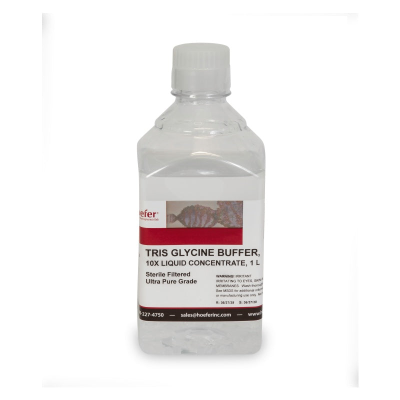 Tris-Glycine Buffer, 10X Solution, 1 Liter GR148-1 - Hoefer Inc.