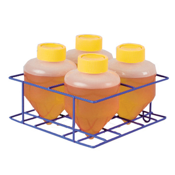 MAGic Clamp™ Tube Rack, 4x500ml or 600ml conical bottles H1000-MR-T600 - Orbital Shakers - Benchmark Scientific