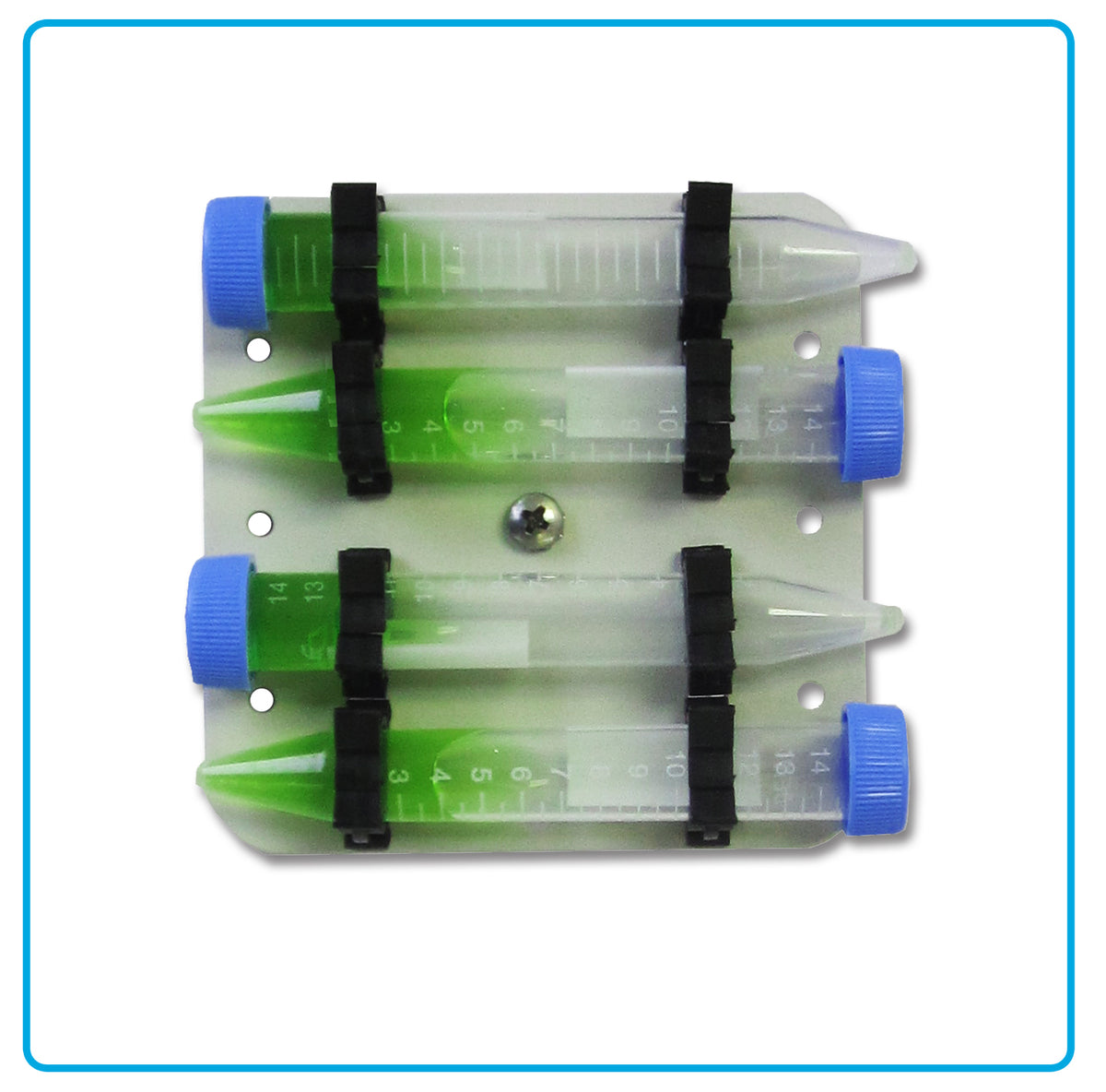 MAGic Clamp™ Tube Rack, 4 x 15ml tubes, horizontal H1000-MR-T150H - Orbital Shakers - Benchmark Scientific