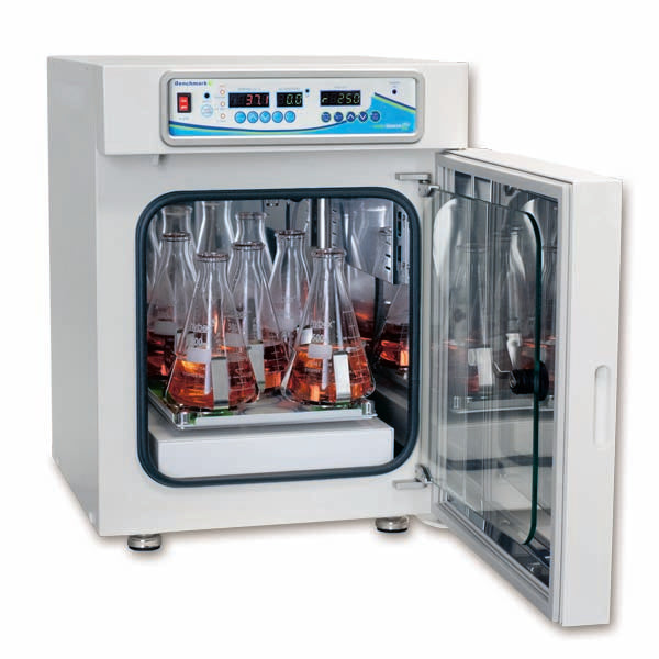 Incu-Shaker™ CO2 Mini, with non-slip rubber mat platform H3501-E - Shaking Incubators - Benchmark Scientific
