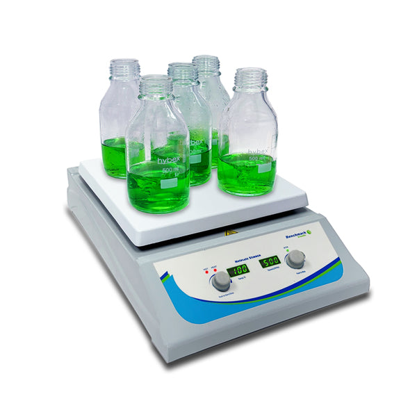 Mult-Functional 5-position hotplate stirrer H3715-E - Hotplates & Stirrers - Benchmark Scientific