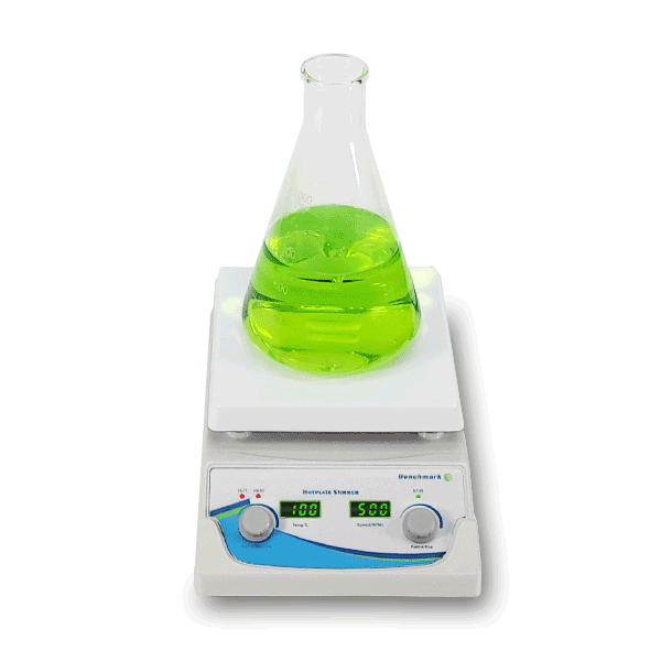 7x7" Digital Hotplate Stirrers H3770-H-E - Hotplates & Stirrers - Benchmark Scientific