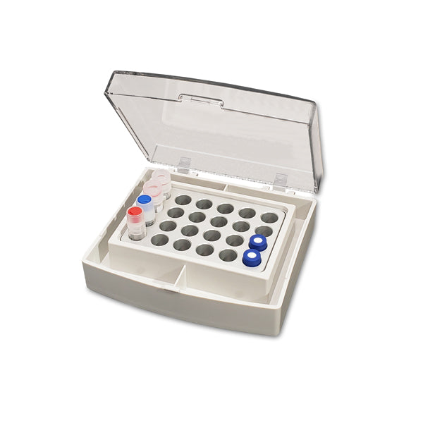 Block, 24 x 2 ml HPLC / Autosampler vials (12 x 32 mm) H5000-1232 - Temperature Control Baths - Benchmark Scientific