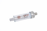 2.5 mL, Gastight Instrument Syringe, ChemSeal (C, 1/4"-28) 208643 - Lab Syringes - Hamilton Company
