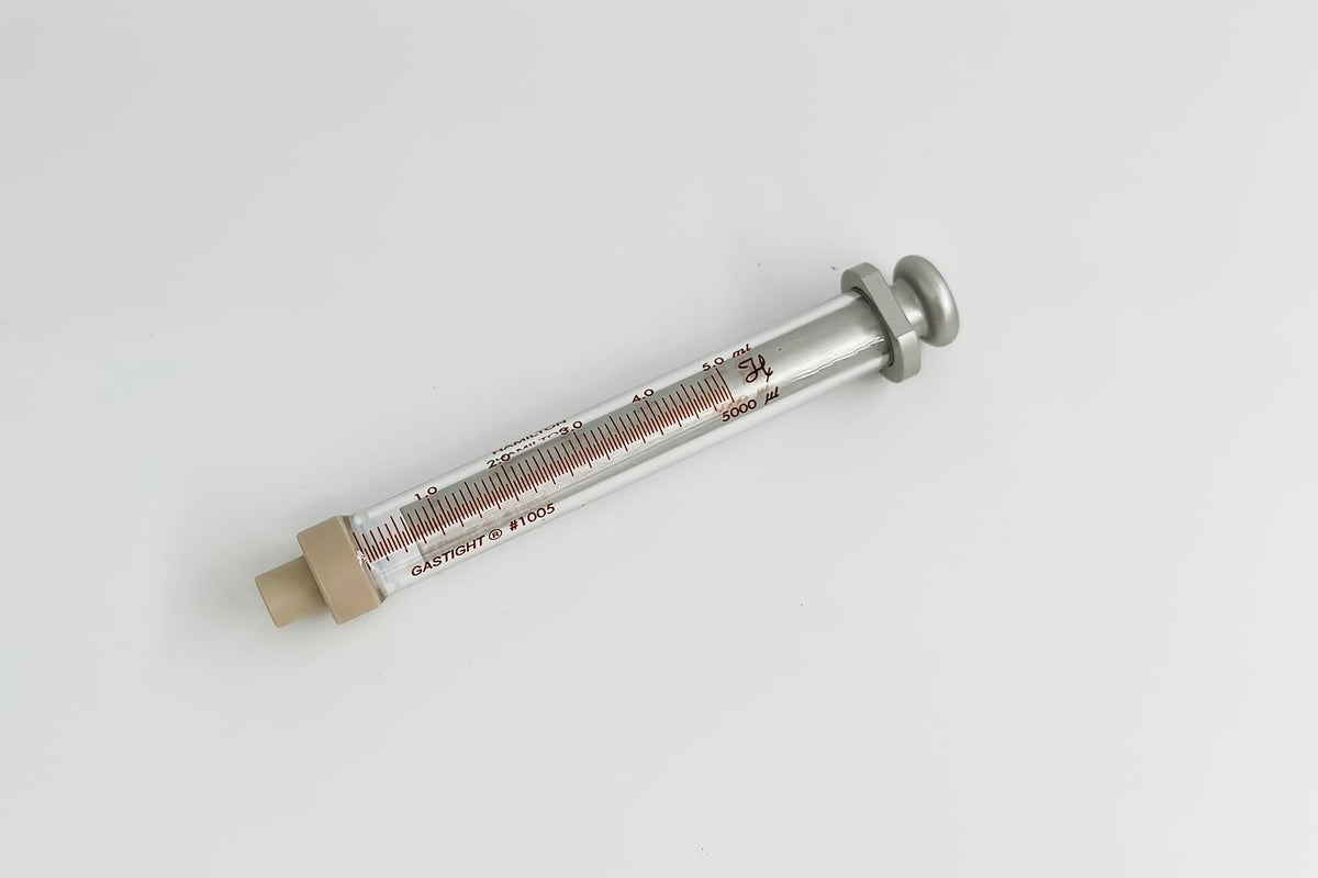 5 mL, Gastight Syringe, PEEK ChemSeal (C) 10103664 - Lab Syringes - Hamilton Company