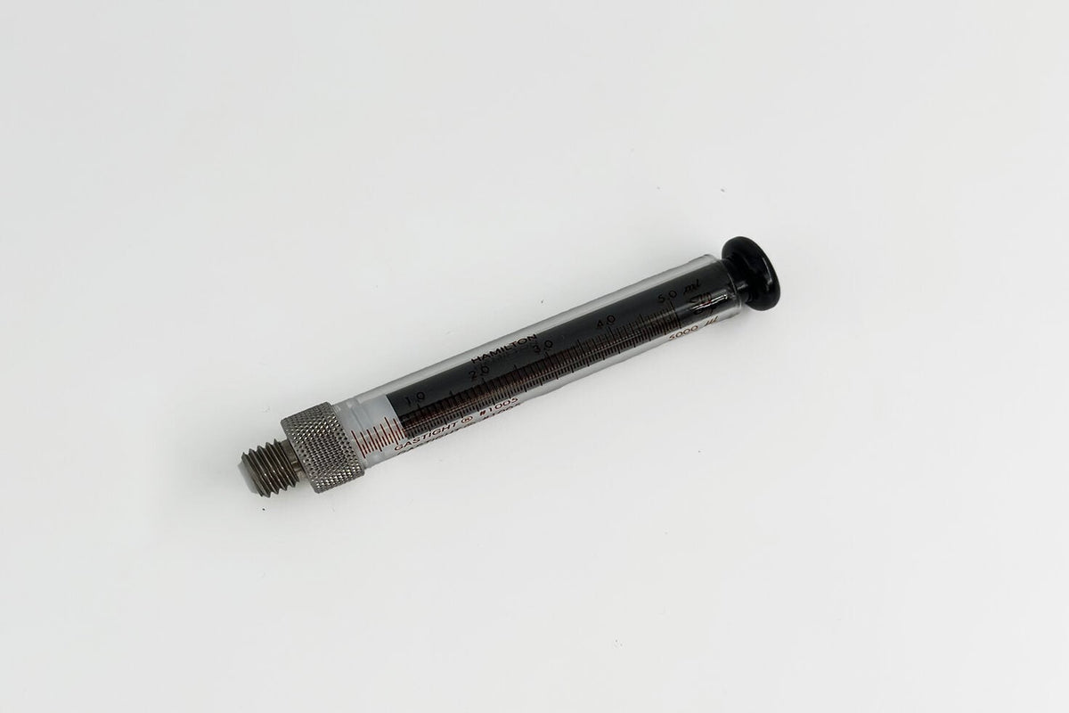 5 mL, Gastight Syringe, M10 (Male) 10103677 - Lab Syringes - Hamilton Company