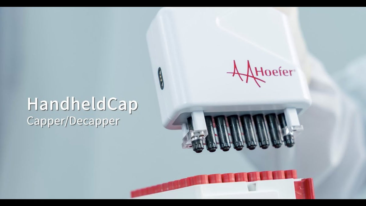 HandheldCap Capper/Decapper ST-HCM6 - Hoefer Inc.