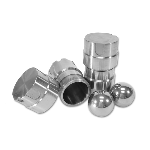Stainless steel grinding jar, 25ml, set of 2 IPD9600-25S - Benchmark Industrial Products - Benchmark Scientific