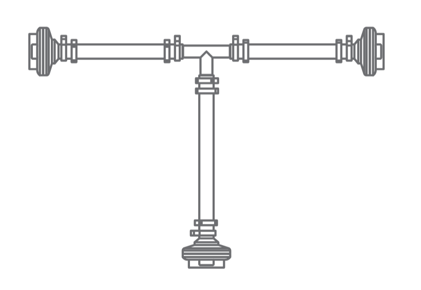 ReadyCircuit™ single-use jumper T manifolds 12410182 - Fluid management - Cytiva