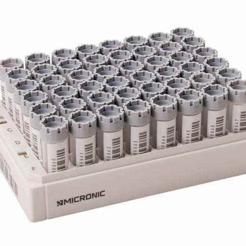 3.00ml Screw Cap Tubes with External Thread Hybrid Flat bottom (Net Volume 2.87ml with Screw Cap at room temperature) (Large