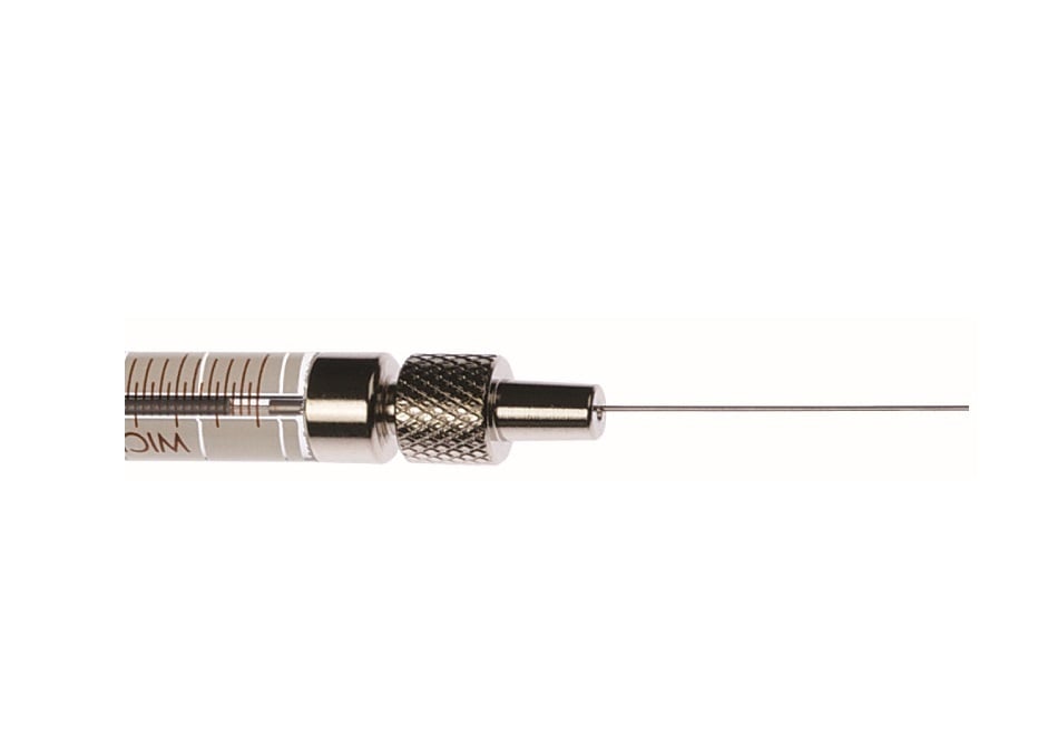 1 µL, Microliter Syringe Knurled Hub (KH) 80100 - Lab Syringes - Hamilton Company