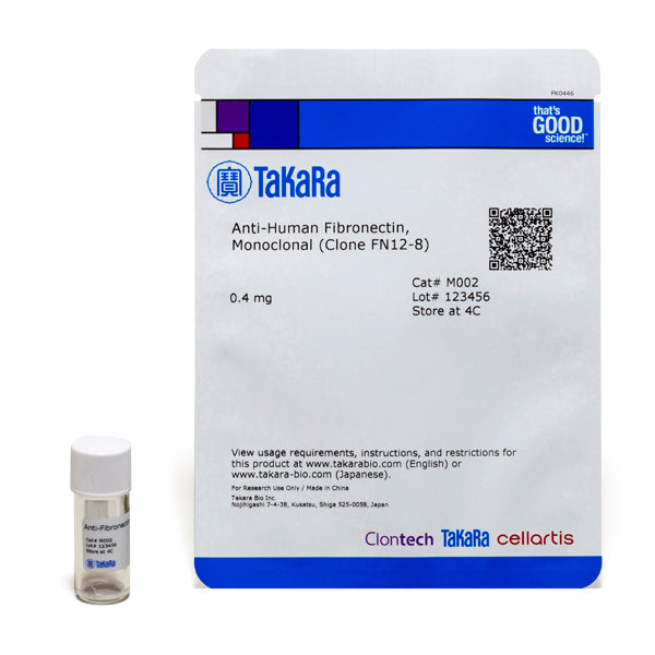Monoclonal Anti-Human Fibronectin (Clone FN12-8) M002 - Antibodies and ELISA - Takara Bio