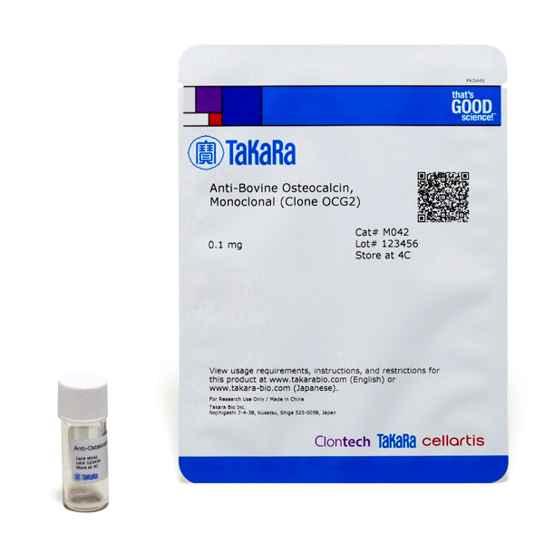 Monoclonal Anti-Bovine Osteocalcin (Clone OCG2) M042 - Antibodies and ELISA - Takara Bio