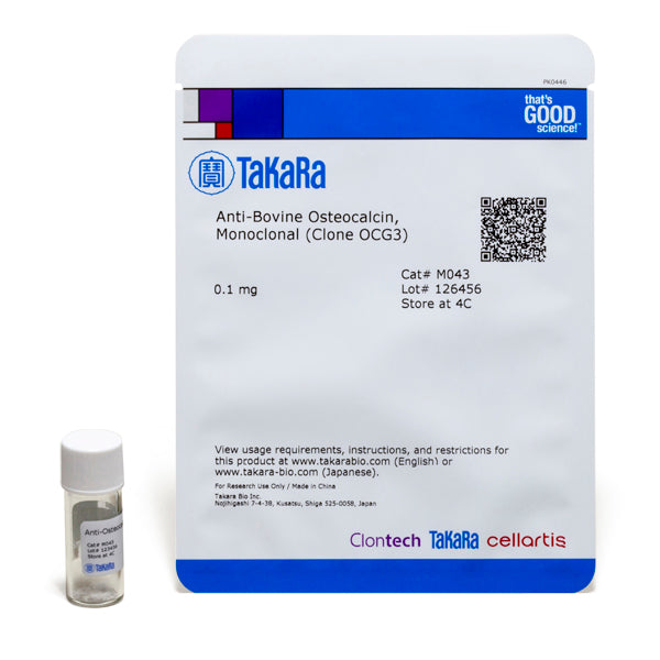 Monoclonal Anti-Bovine Osteocalcin (Clone OCG3) M043 - Antibodies and ELISA - Takara Bio